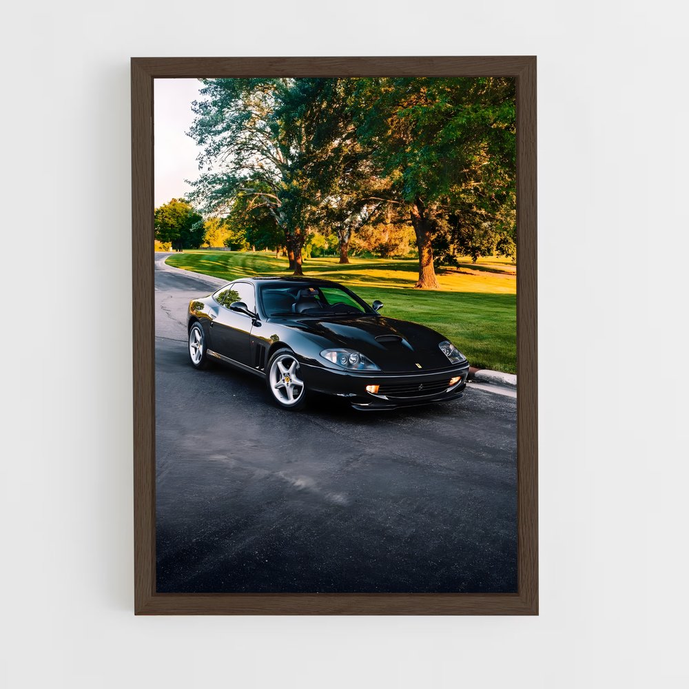 Poster Maranello Quand – affiche Ferrari (vue 5)
